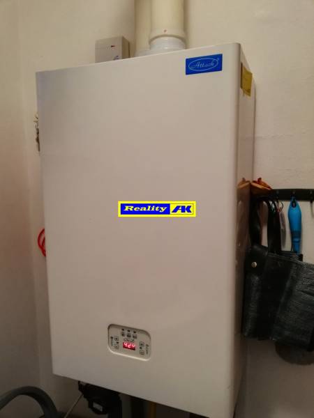 vykurovanie ústredné - kotol na plyn