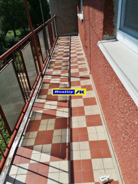 loggia, vchod z obývačky