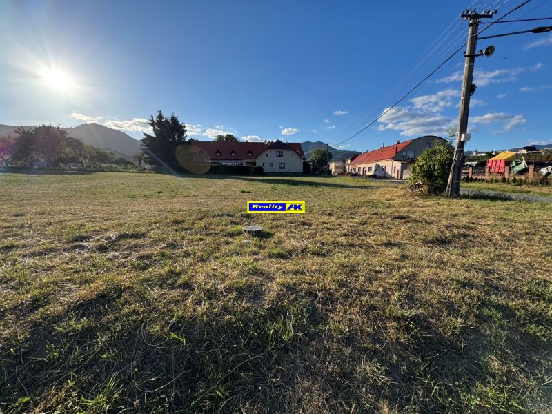 Pozemok na predaj pre rodinný dom Kláštor pod Znievom